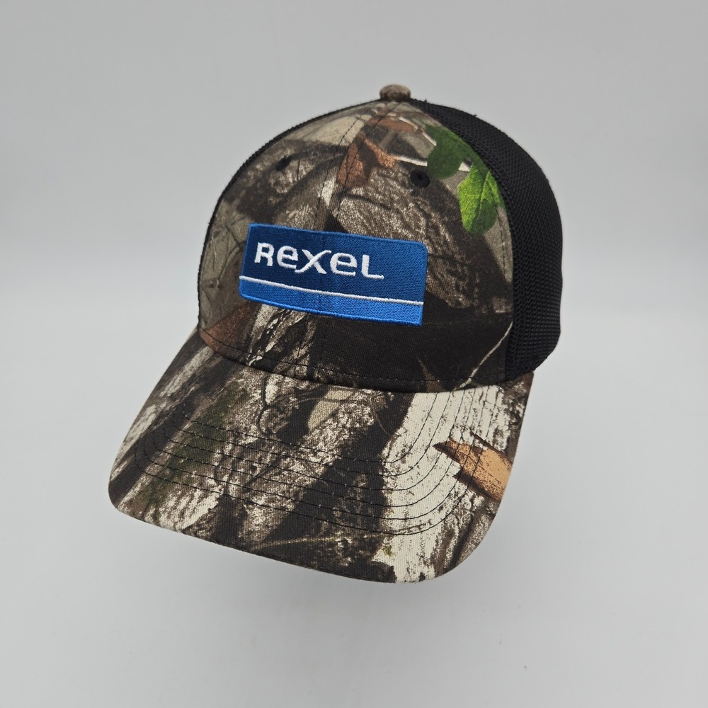 Cap America Snapback Hat Green Camo Black Mesh Outdoor Hunting Fishing Rexel